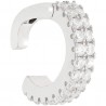 Ear Cuff Donna Rebecca Golden Ear in Argento con Zirconi