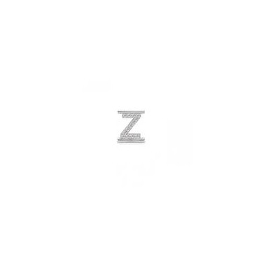 Lettera  Eleonora Giordani Z in  Argento con Zirconi