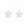 Orecchini a Lobo Donna Cuore Puro Stella in Argento 15mm