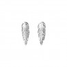 Orecchini donna Unode50 Piuma Argento ARGENTO 925AZIENDA SPAGNOLA