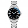 Orologio automatico uomo Hamilton Khaki Navy - Tempo Data - Cinturino in acciaio - H82315131