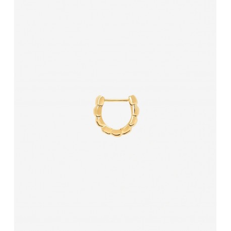 Orecchino Cerchio Granelli Dodo Donna Granelli Oro Giallo 18kSKU DHC3001GRANX000OG