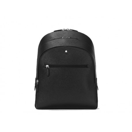 Zaino Uomo Montblanc 3 scomparti in Pelle Nera 130275