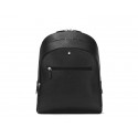 Zaino Uomo Montblanc 3 scomparti in Pelle Nera