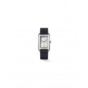 Orologio Donna Longines Collezione Dolcevita Cassa 27.70 X 43.80 mm Quadrante Argento Movimento Automatico Cinturino in Stoffa 