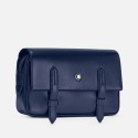 Borsa Tracolla Montblanc Collezione Meisterstuck in Pelle Blu