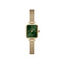 orologio donna Daniel Wellington Quadro Mini Evergold Emerald cassa 15.4x18.2mm