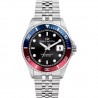 Orologio Philip Watch Caribe automatico cassa 41mm cinturino acciaio fondo black