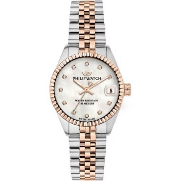 OROLOGIO PHILIP WATCH GRACE DONNA 32mm bianco/diamanti