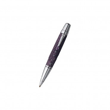 Penna a sfera Donna Montblanc Boyfriend Bonheur in Resina colore Nera 118499