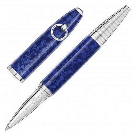 Penna stilografica pennino in oro 18 kt Donna Montblanc 9925 BHOEM CON AMETISTA