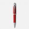 Penna a sfera unisex Meisterstück Platinum Line Midsize Sistema di scrittura Ballpoint Pen finiture in oro