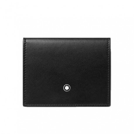 Custodia, Portafogli e portadocumenti Uomo Montblanc Meisterstuck 7 scomparti in Vera pelle colore Nero 14094
