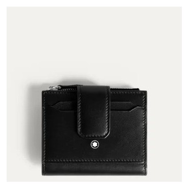 Montblanc Portafoglio 6 scomparti Meisterstück nero 198308