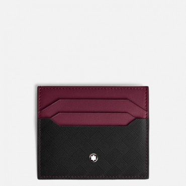 Portafoglio Montblanc Uomo Collezione  Meisterstück 6 scomparti in Pelle Blu