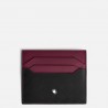 Portafoglio Montblanc Uomo Collezione Extereme 3.0 10 scomparti in Pelle nero/bordeaux 199413