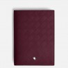 Porta carte Montblanc uomo 8 scomparti con cerniera Extreme 3.0 cassis 199425