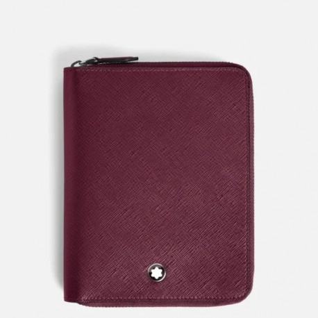 Montblanc Portafoglio Soft mini con 6 scomparti 198749 nero
