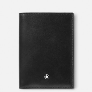 PORTAFOGLIO 4 SCOMPARTI NERO MEISTERSTUCK MONTBLANC 198317