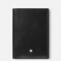 Custodia tascabile, Porta carte di credito  Montblanc in Vera pelle colore Nero 5527