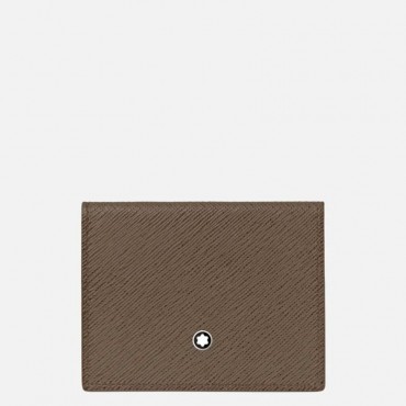 PORTACARTE  MONTBLANC UOMO TRIO 4 SCOMPARTI SARTORIA - COLORE VERDE CLAY 198233
