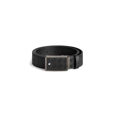 montblanc CinturaExtreme 3.0 in pelle nera da 35 mm 19106