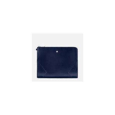 Portadocumenti unisex Montblanc Collezione Meisterstück in pelle Blu
