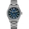 OROLOGIO Hamilton Khaki Field Titanium automatico cinturino acciaio 42mm quadrante blu H70545140
