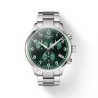 Orologio Uomo Tissot Chrono XL Classic Numeri,Data,Verde, accaio cassa 45mm e cinturino acciaio referenza T1166171109200