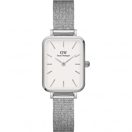 Orologio Daniel Wellington Donna  DW00100438Quadro Pressed SterlingSilver / 20x26mmClassic BraceletSilver / SQuadro Pressed Mel