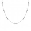 COLLANA 130063 Passione ZirconeSKU 130063Peso: 2.3 grammiCOLLANA ARG. 925Lunghezza 42 cm + extCollezione: Passione ZirconeScegl