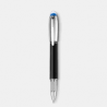 penna montblanc Fineliner StarWalker Doué ClipClip finitura platinoCorpoPregiata resina neraCappuccioFiniture platinoColoreNero