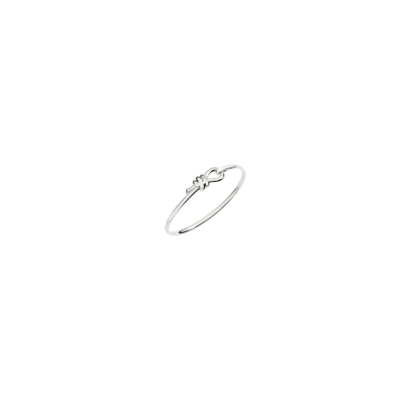 BRACCIALE bracciale bangle nodo argento DBC4013_KNOT0_000AG