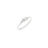 BRACCIALE bracciale bangle nodo argento DBC4013_KNOT0_000AG