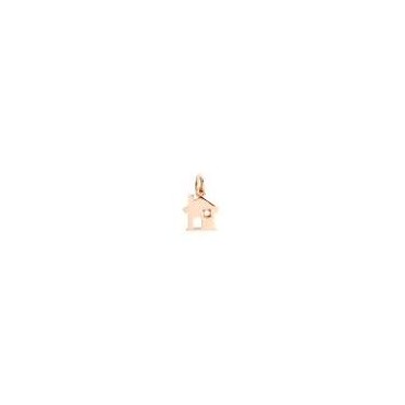 DODO CHARM EDIZIONE LIMITATA CASA IN ORO ROSA CT 8 E DIAMANTINO CT 0,02SKU DMC4013HOUSEDB09R