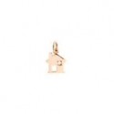 DODO CHARM EDIZIONE LIMITATA CASA IN ORO ROSA CT 8 E DIAMANTINO CT 0,02SKU DMC4013HOUSEDB09R