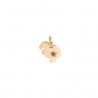 DODO CHARM EDIZIONE LIMITATA IN ORO ROSA CON ZAFFIRO BLU CT 0,03