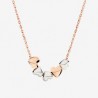 dodo collana cuore oro rosa & argentoSKU: DCC5000_HEART_0009A