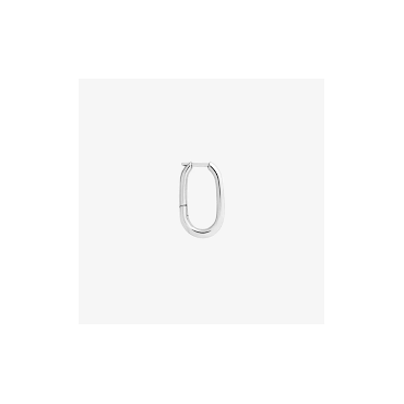 dodo Dodo ORECCHINO HOOP ESSENTIALS ARGENTO 925(il prezzo indica un solo orecchino)