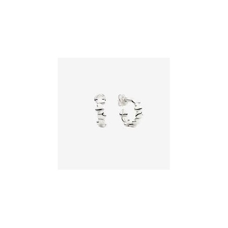 DODO orecchini hoop cuore argentoSKU: DOC5000_HEART_000AG