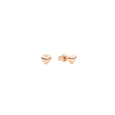 DODO orecchini stud cuore oro rosa SKU: DOC5001_HEART_0009ROrecchini stud Cuore in oro rosa 9K. Paio.