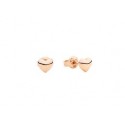 DODO orecchini stud cuore oro rosa SKU: DOC5001_HEART_0009ROrecchini stud Cuore in oro rosa 9K. Paio.