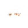 DODO orecchini stud cuore oro rosa SKU: DOC5001_HEART_0009ROrecchini stud Cuore in oro rosa 9K. Paio.