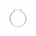 dodo orecchino a cerchio oror rosa 9ct essentials modello grandeDHA6000HOOP0009R