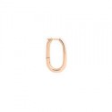 DODO orecchino hoop essentials oro rosa 9ct(il prezzo è per il singolo orecchino)