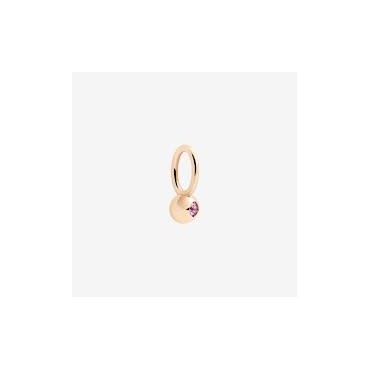 ciondolo bollicine oro rosa & zaffiroSKU: DMC4001_BOLLI_ZRL9RCharm Bollicine in oro rosa 9K con 1 zaffiro rosa (ct 0,08). Model
