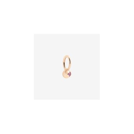 ciondolo bollicine oro rosa & zaffiroSKU: DMC4001_BOLLI_ZRL9RCharm Bollicine in oro rosa 9K con 1 zaffiro rosa (ct 0,08). Model