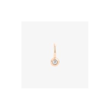 DODO ciondolo bollicine oro rosa & diamante biancoSKU: DMC4001_BOLLI_DB09RCharm Bollicine in oro rosa 9K con 1 diamante bianco 