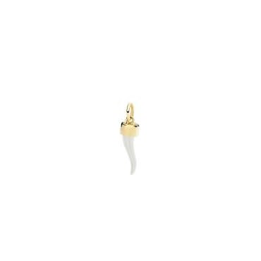 dodo ciondolo corno oro giallo & argentoSKU: DMC5007_HORNX_009GACiondolo Corno in argento 925 e oro giallo 9K.Booster di fortun