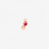 DODO orecchino stud bollicine oro rosa & rubinoSKU: DHC3002_BOLLI_RU09R
